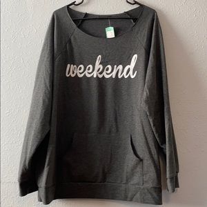 NWT Papermoon Ember Cotton Blend Knit Top